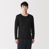 紳士　着るスキンケア　クルーネック長袖Ｔシャツ
