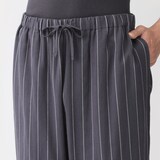 紳士　二重ガーゼ　ルームロングパンツ