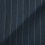 紳士　脇に縫い目のない　二重ガーゼ　スタンドカラー長袖パジャマ