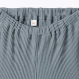 ベビー　ワッフル編み　長袖ルームウェアセット