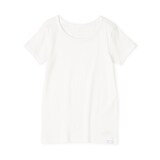 キッズ　フライス編みクルーネック半袖Ｔシャツ【インナー】