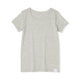 キッズ　フライス編みクルーネック半袖Ｔシャツ【インナー】