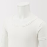 キッズ　フライス編みクルーネック半袖Ｔシャツ【インナー】