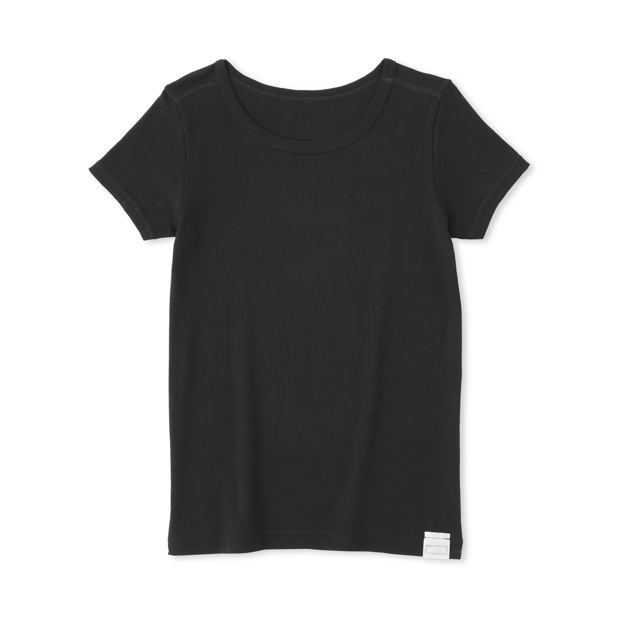 キッズ　あったか綿　クルーネック半袖Ｔシャツ
