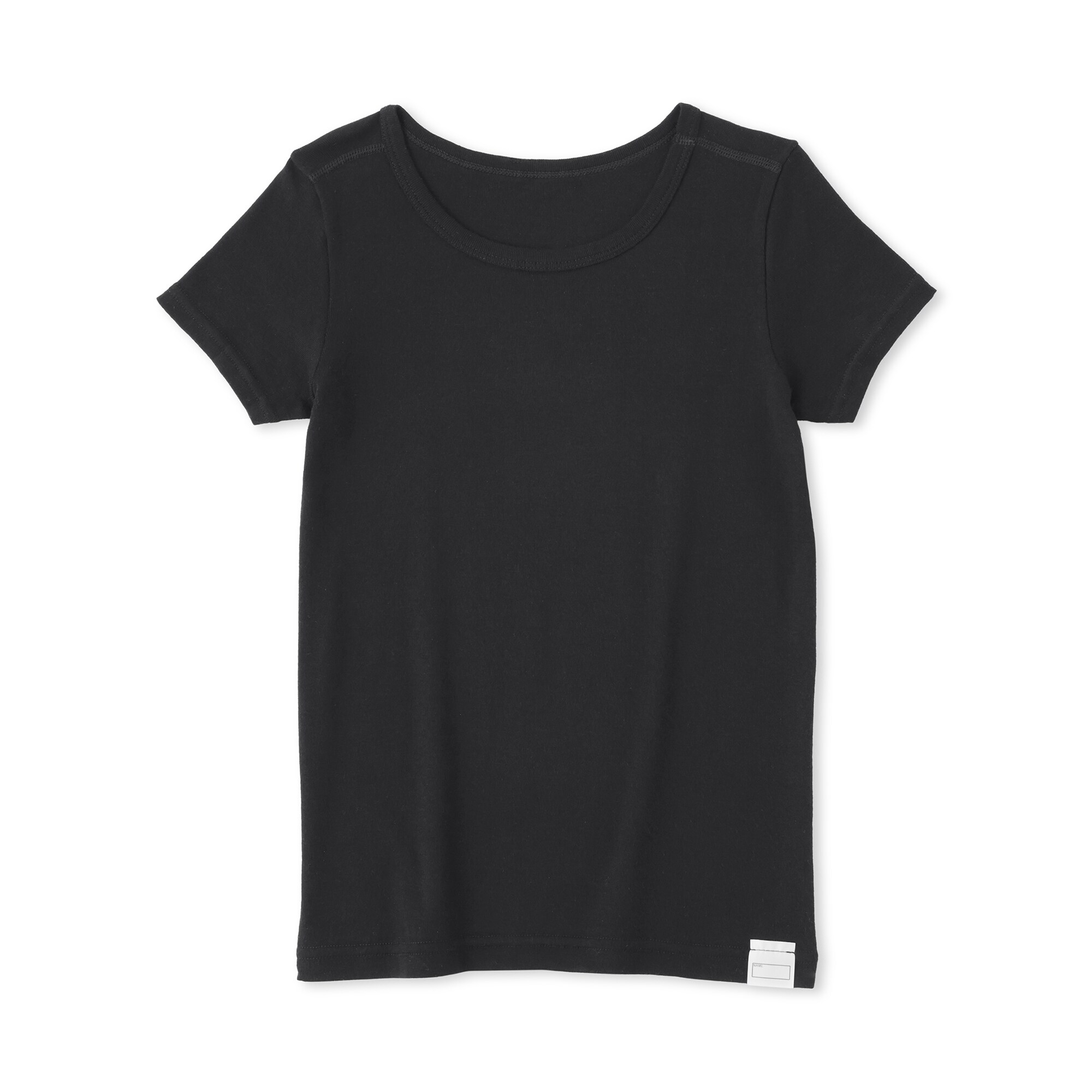 キッズ　あったか綿　クルーネック半袖Ｔシャツ