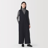 婦人　コットンウール　ジャンプスーツ
