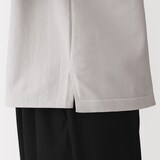 婦人　素材に還る　ニットコンビブラウスＴシャツ