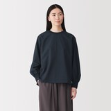 婦人　素材に還る　ニットコンビブラウスＴシャツ