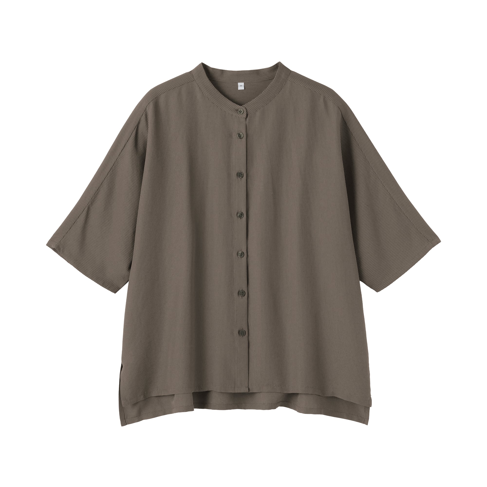 婦人 なめらか 五分袖ブラウス | 無印良品