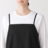 婦人　なめらか　キャミソールブラウス