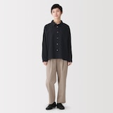婦人　まっすぐ仕立てた　長袖シャツ