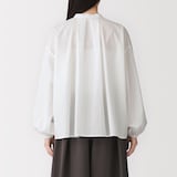 婦人　まっすぐ仕立てたブラウス