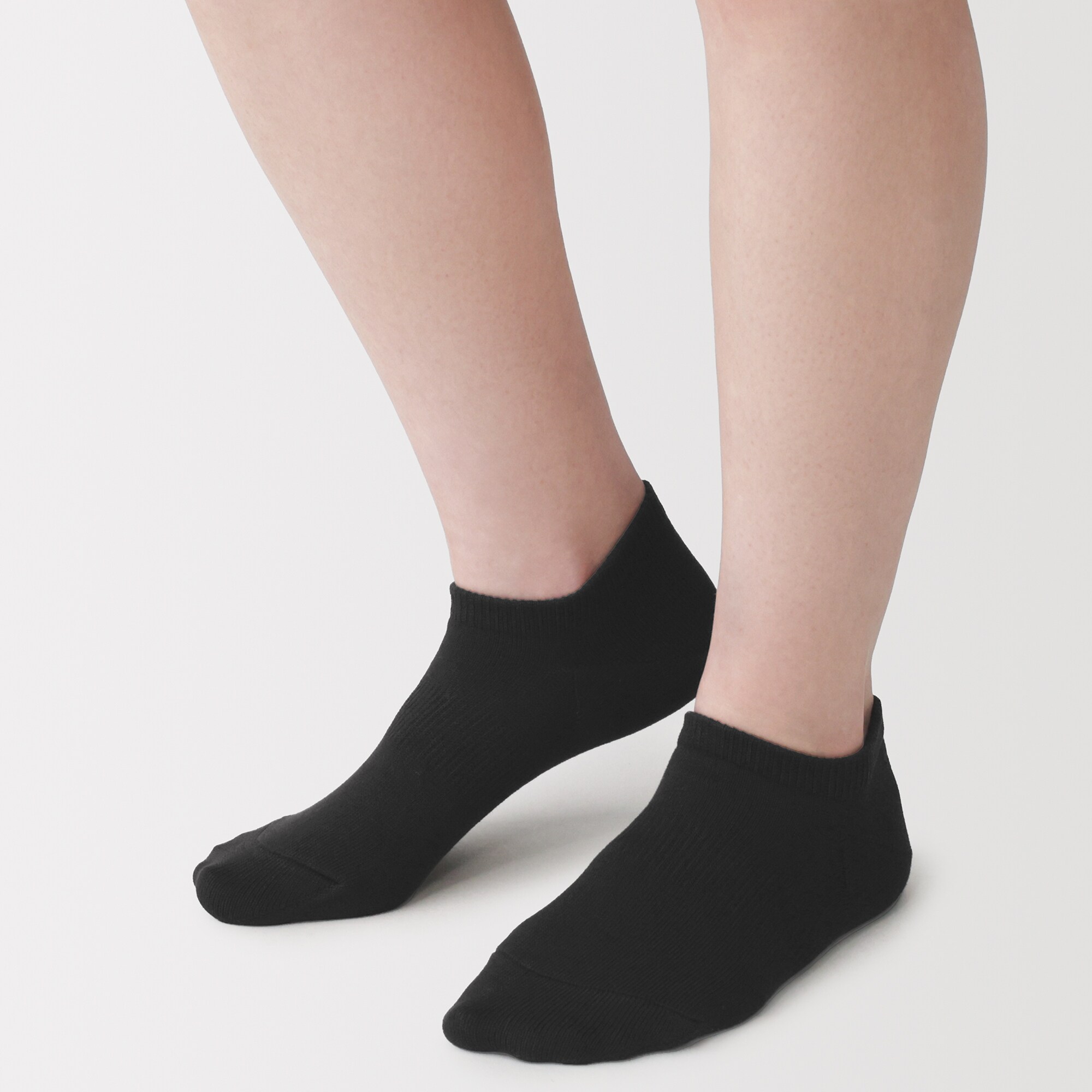 婦人　足なり直角　スニーカーイン（４足組）