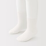 キッズ　足なり直角　成長しても履ける　メロウ靴下（３足組）
