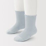 キッズ　足なり直角　成長しても履ける　メロウ靴下（３足組）