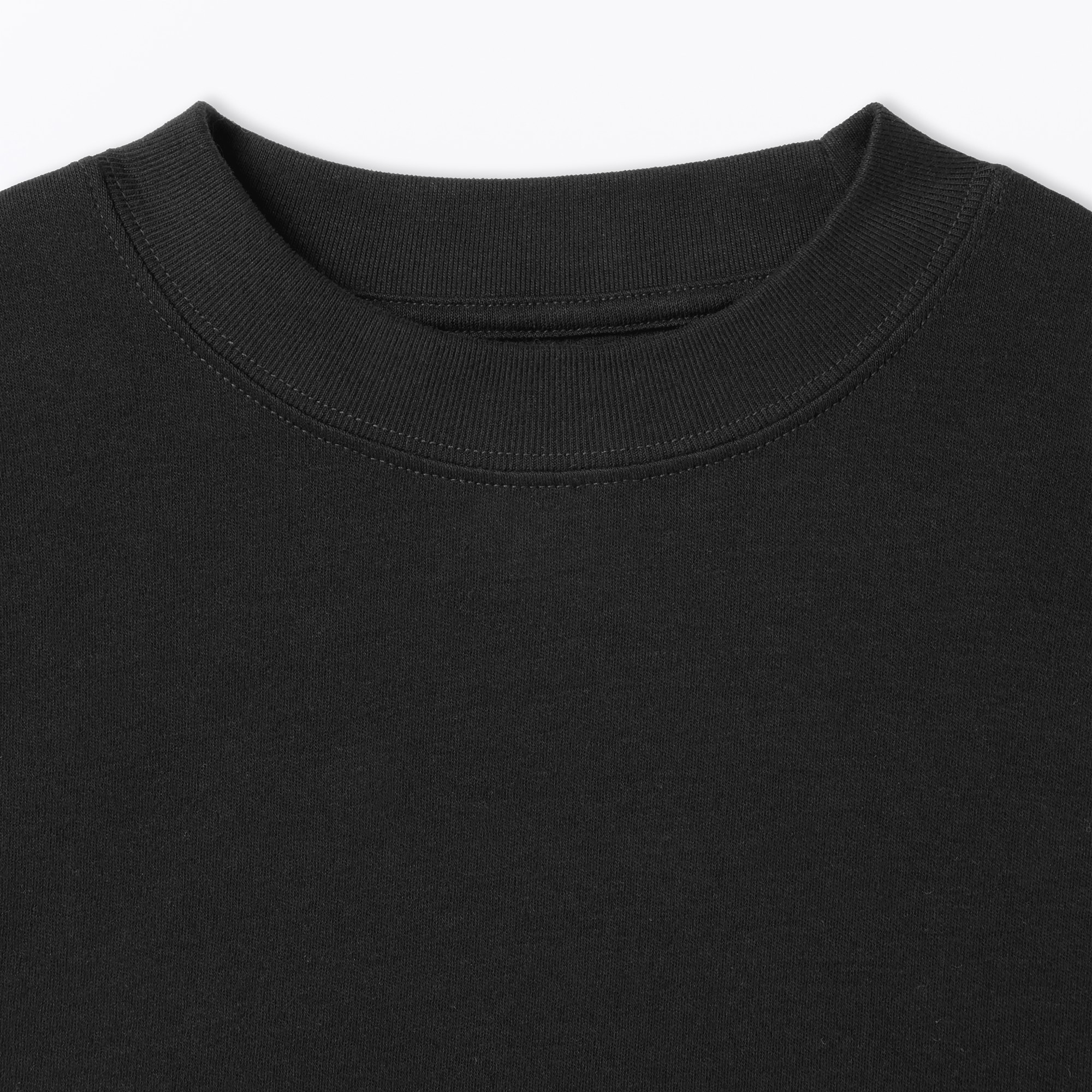 キッズ　両面起毛クルーネック長袖Ｔシャツ