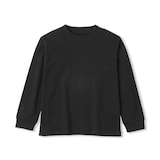 キッズ　両面起毛クルーネック長袖Ｔシャツ