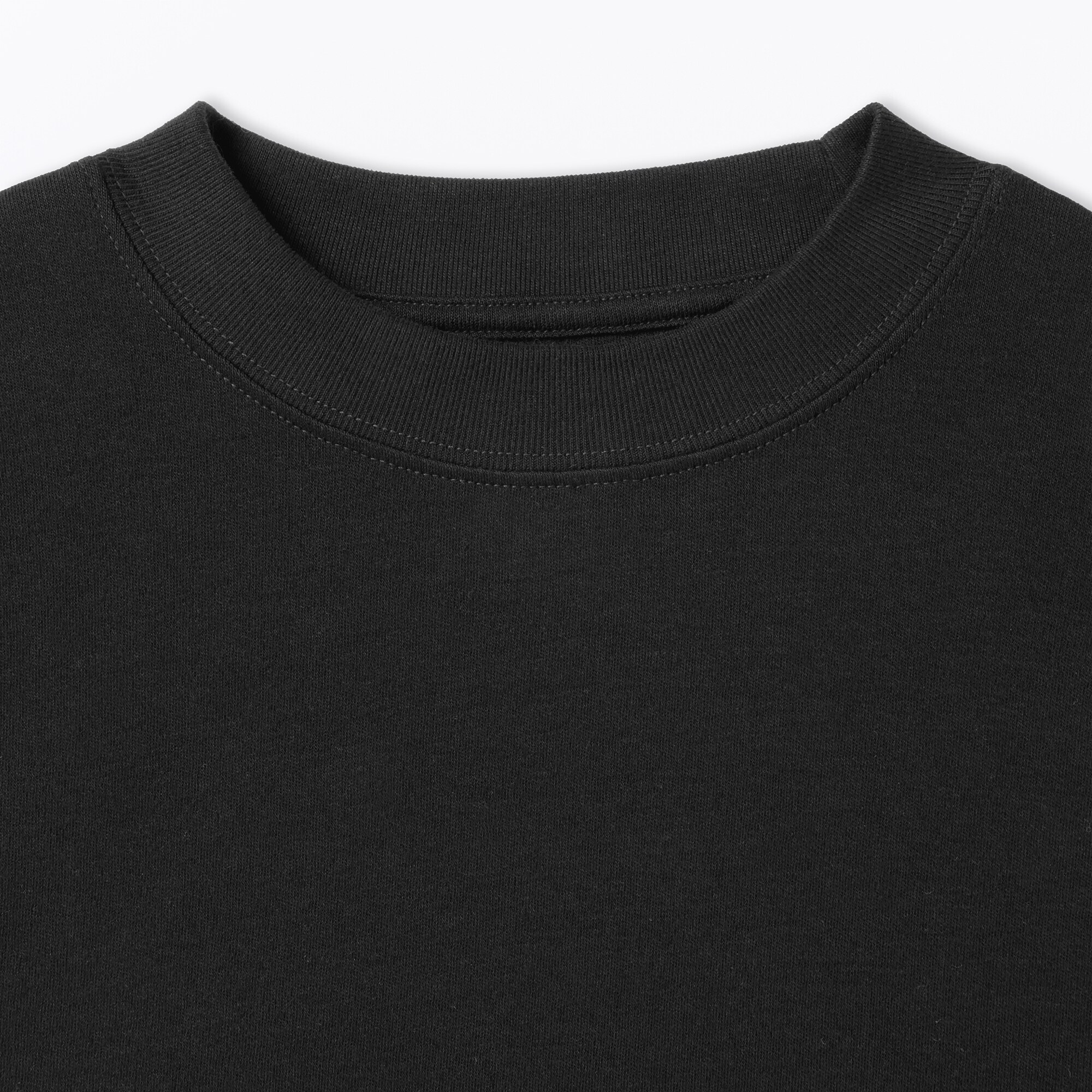 キッズ　両面起毛クルーネック長袖Ｔシャツ