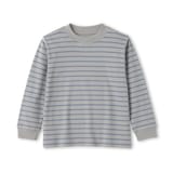 キッズ　両面起毛クルーネック長袖Ｔシャツ