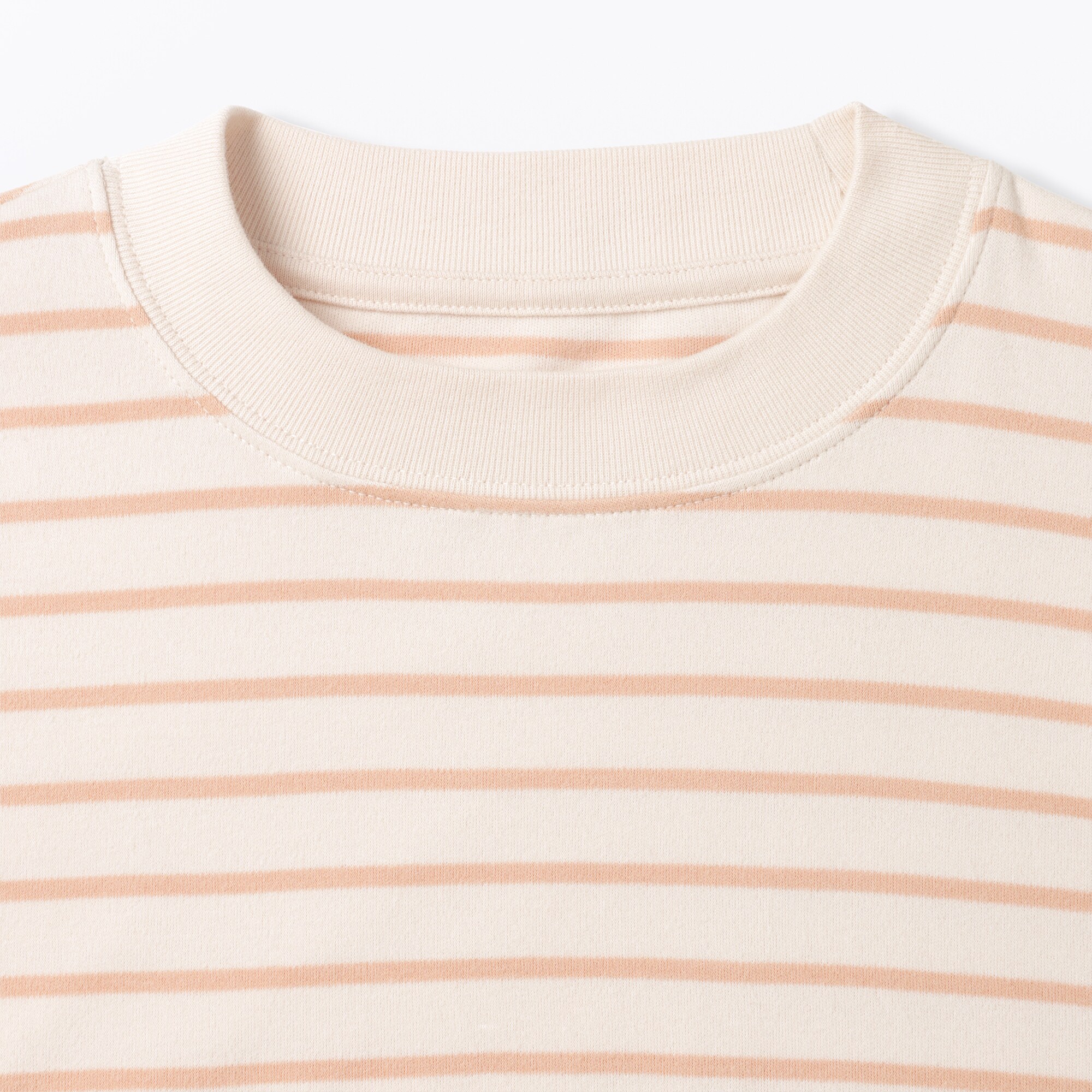 キッズ　両面起毛クルーネック長袖Ｔシャツ