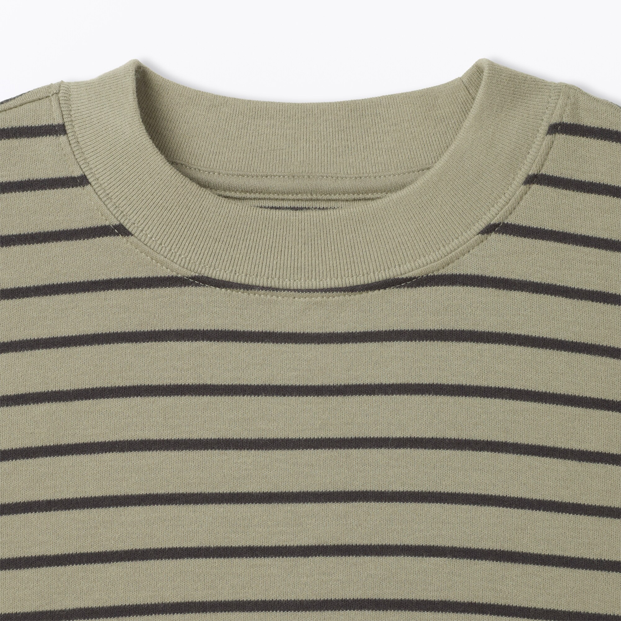キッズ　両面起毛クルーネック長袖Ｔシャツ