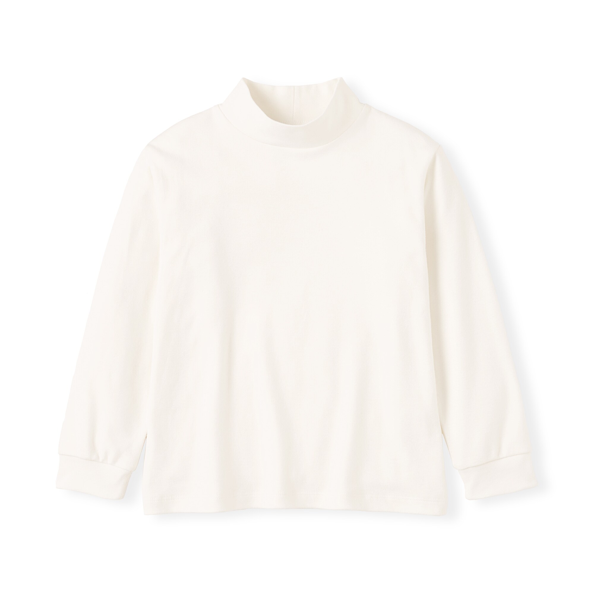 キッズ　両面起毛ハイネック長袖Ｔシャツ