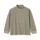 キッズ　両面起毛ハイネック長袖Ｔシャツ