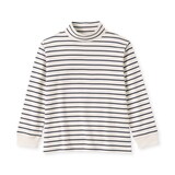 キッズ　両面起毛ハイネック長袖Ｔシャツ