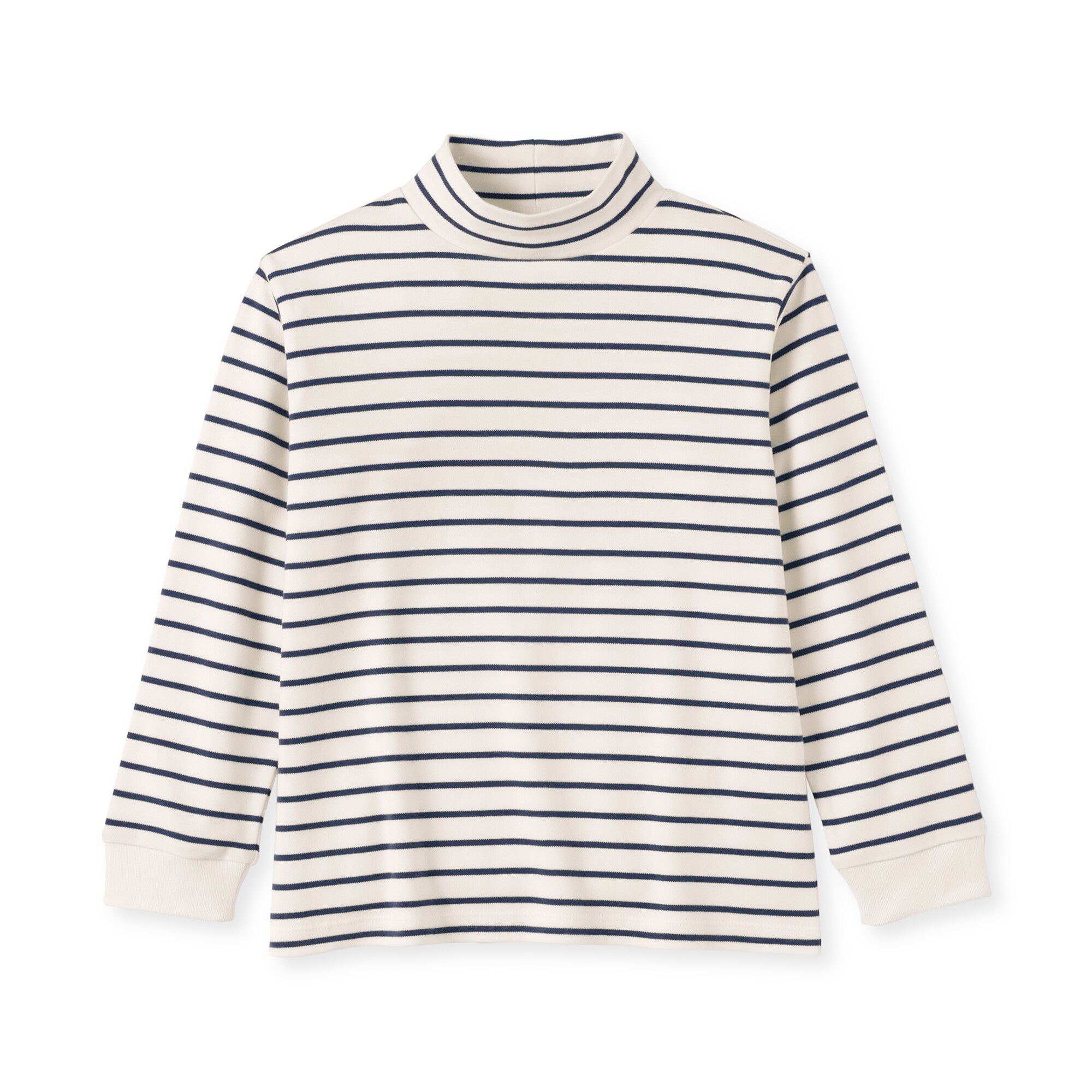 キッズ　両面起毛ハイネック長袖Ｔシャツ