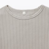 キッズ　透かし柄クルーネック半袖Ｔシャツ