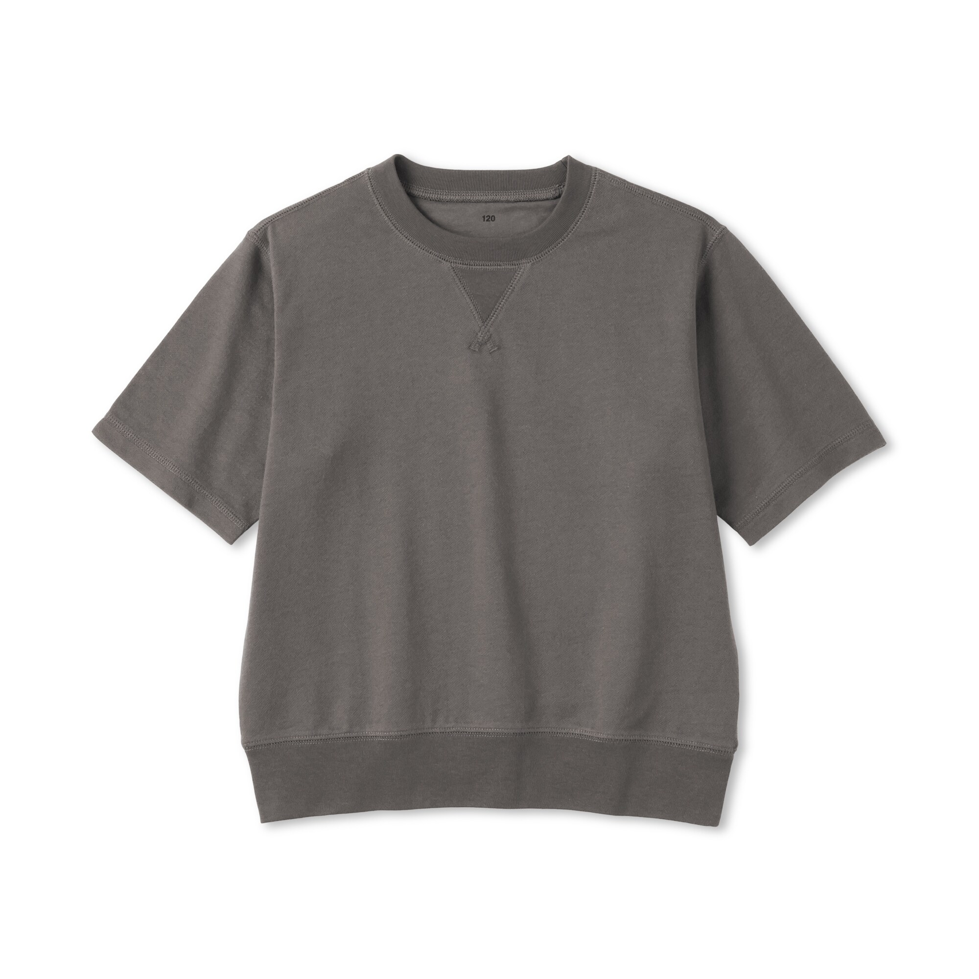 キッズ　ライトスウェットクルーネック五分袖Ｔシャツ
