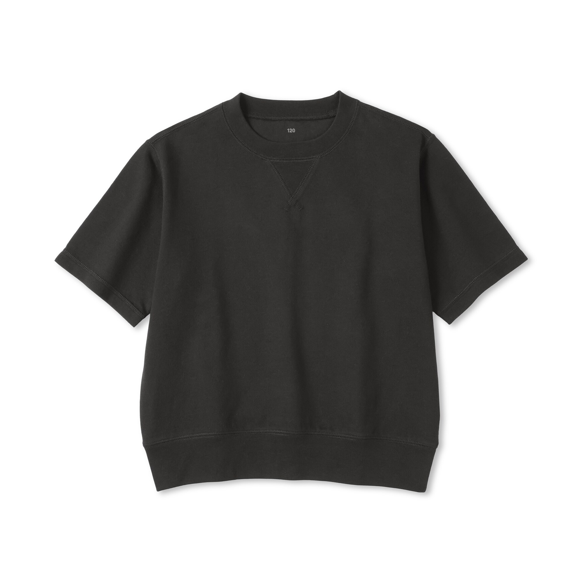 キッズ　ライトスウェットクルーネック五分袖Ｔシャツ