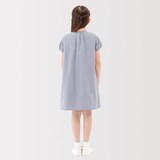 キッズ　涼感ブロード半袖ワンピース