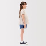 キッズ　涼感ブロード半袖ブラウス