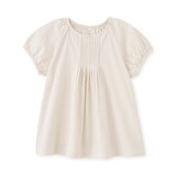 キッズ　涼感ブロード半袖ブラウス