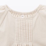 キッズ　涼感ブロード半袖ブラウス