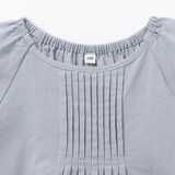 キッズ　涼感ブロード半袖ブラウス