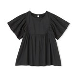 キッズ　からみ織り半袖ブラウス