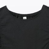 キッズ　からみ織り半袖ブラウス