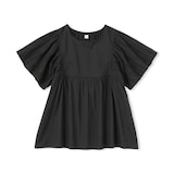 キッズ　からみ織り半袖ブラウス