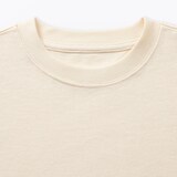 キッズ　見守りポケット付きクルーネック七分袖Ｔシャツ