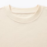 キッズ　見守りポケット付きクルーネック七分袖Ｔシャツ