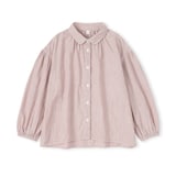 キッズ　二重ガーゼ長袖ブラウス