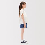 キッズ　風を通す半袖ブラウス
