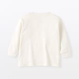 ベビー　あたまするっと両面起毛クルーネック長袖Ｔシャツ
