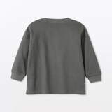 ベビー　あたまするっと両面起毛クルーネック長袖Ｔシャツ
