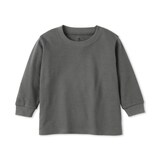 ベビー　あたまするっと両面起毛クルーネック長袖Ｔシャツ