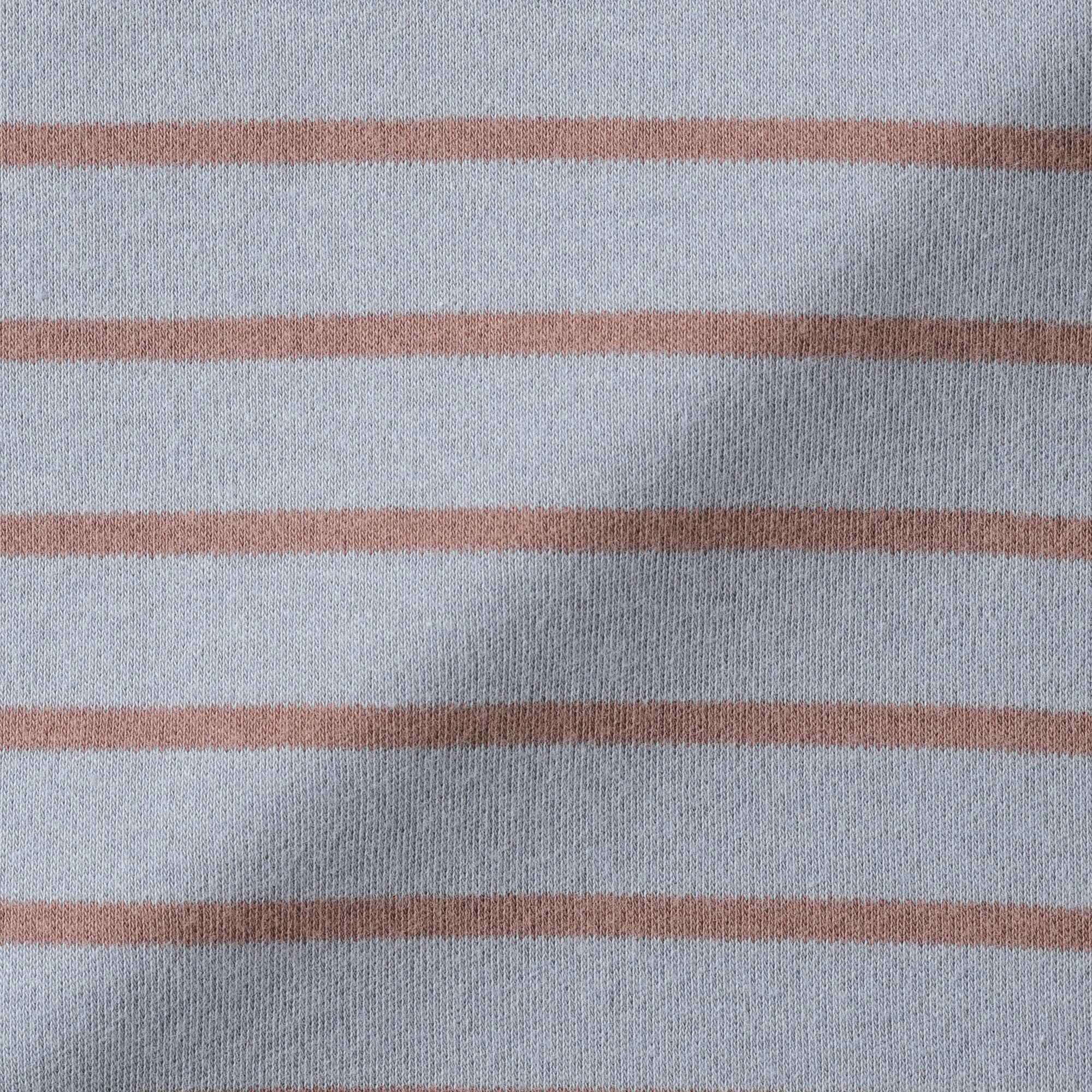 ベビー　あたまするっと両面起毛クルーネック長袖Ｔシャツ