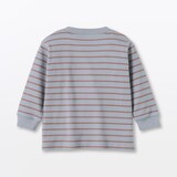 ベビー　あたまするっと両面起毛クルーネック長袖Ｔシャツ