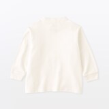 ベビー　両面起毛ハイネック長袖Ｔシャツ